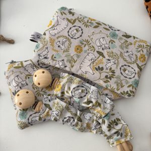 Portaciuccio in Tessuto - Animaletti